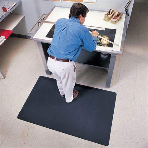 Leathersoft Anti Fatigue Mats Provide All Day Comfort When Standing For