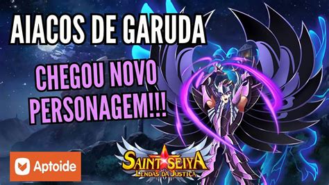 AIACOS DE GARUDA O ÚLTIMO JUIZ FINALMENTE CHEGOU SAINT SEIYA LENDAS DA