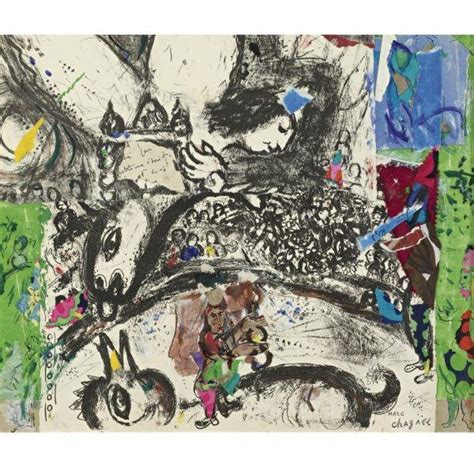 Marc Chagall Le Grand Cirque Circa 1967 Mutualart