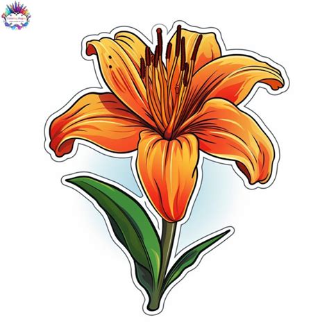 Adesivo de Flores Para Imprimir - Baixe Gratuitamente