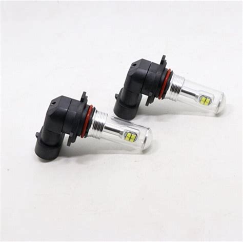 2x H10 9145 80W 6000K White 2800lm CREE LED Fog DRL Light Bulb Lamps EBay