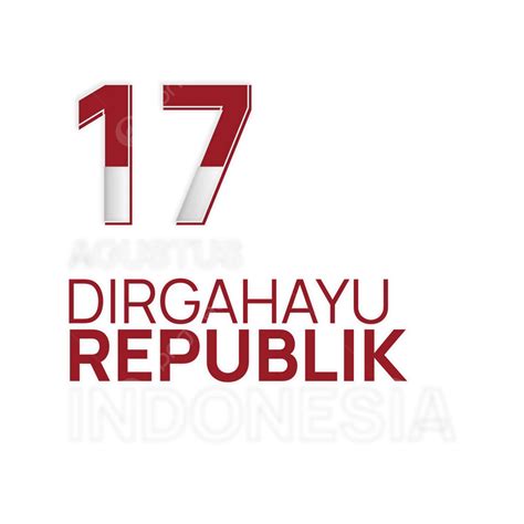 Logo Hut Ri 78th Happy Republic Of Indonesia 17 August 2023 Vector Hut