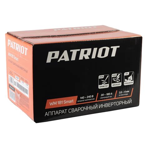Где купить товар аппарат сварочный MMA Patriot WM 181Smart 605302135