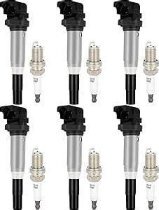 Amazon ECCPP UF592 6 Ignition Coils With 6 Iridium Spark Plugs