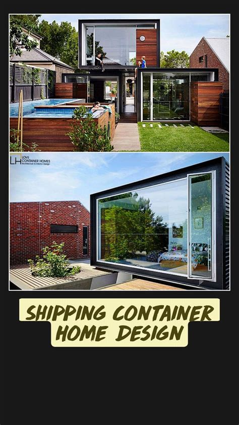 Shipping Container Home Design | Container house design, Container ...