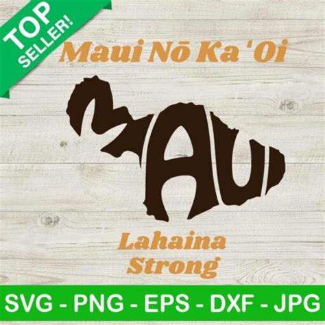 Lahaina Always In Our Hearts Svg Maui Strong Svg Pray For Hawaii Maui