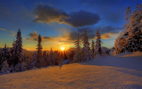 Fondos De Pantalla Luz De Sol Paisaje Puesta De Sol Colina Naturaleza Cielo Nieve