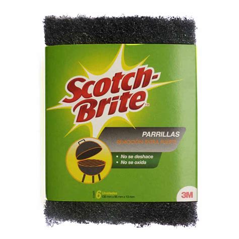 Esponja Scotch Brite Parrillera Paquete 6un Oechsle