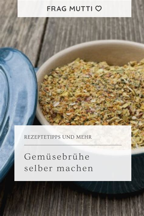 Gem Sebr He Selber Machen Getrocknetes Pulver Oder Paste Rezept