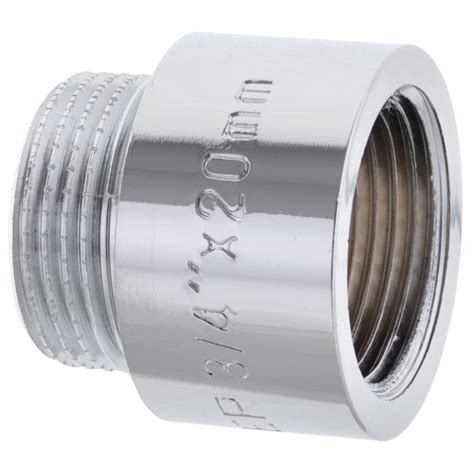 ᐉ Удлинитель 3/4" 20 мм KOER KF.E08-20.CHR хром (KF0106)