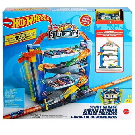 Hot Wheels City Garagem De Manobras GNL Mattel Brincasa