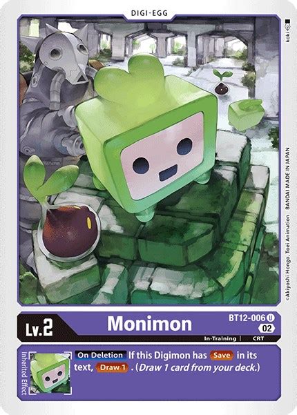 Monimon Across Time Digimon Card Game