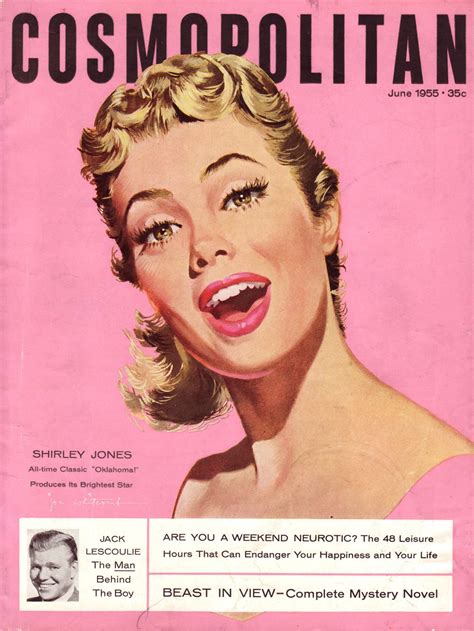 Cosmopolitan June 1955 Cover By Jon Whitcomb Vintage Magazine Vintage Magazines Vintage Posters