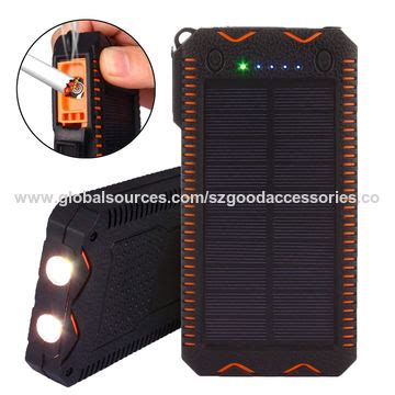 Buy Wholesale China Outdoor Portable Waterproof Solar Charger 20000mah