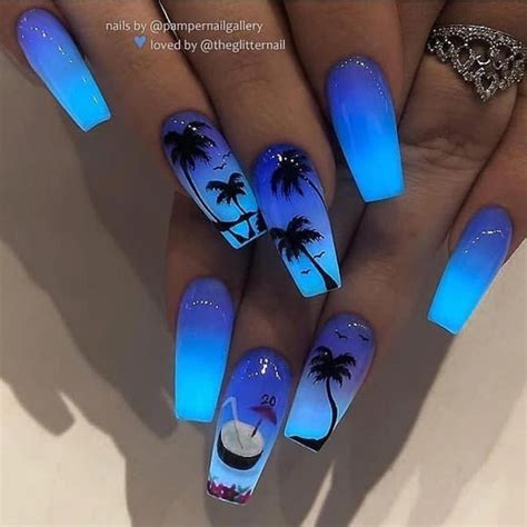 Palm Tree Nail Art Designs Unlock The Beach Vibe With These Top 10 Ideas