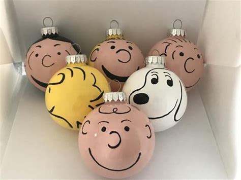 Peanuts Gang Ornaments Full Set Charlie Brown Sally Linus Lucy