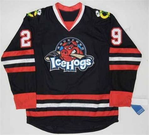 2020 Customize AHL Rockford IceHogs 29 Corey Crawford 11 Colin Fraser ...