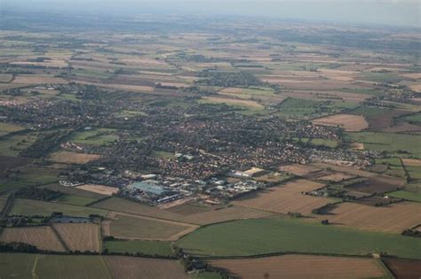 Horncastle Aerial Chris Cc By Sa Geograph Britain And