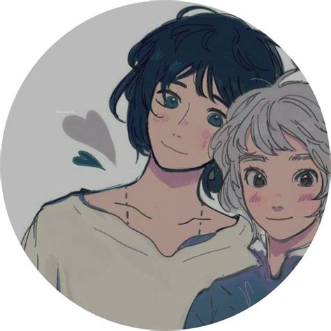 Couple² Studio Ghibli Fanart Studio Ghibli Art Howls Moving Castle