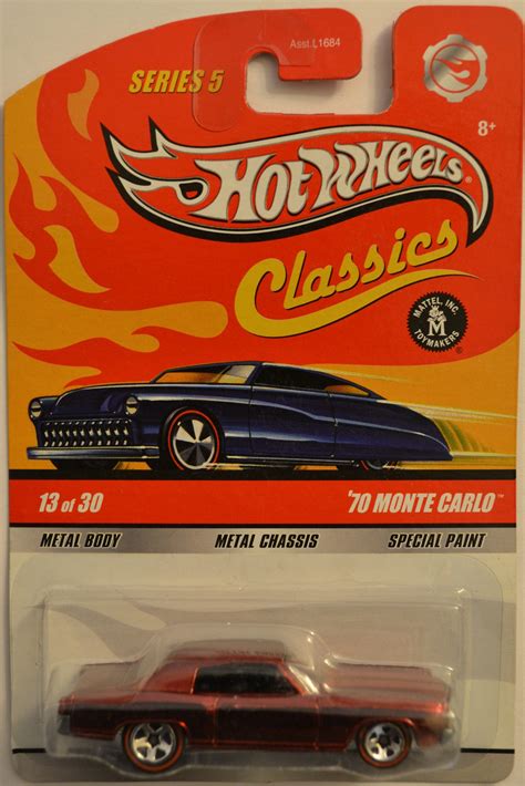 Hot Wheels 70 Monte Carlo Red 13 Of 30 Special Paint Hw Classics