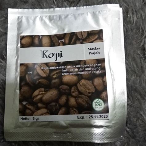 Jual Masker Organik Sachet By Omah Lulur All Varian Shopee Indonesia