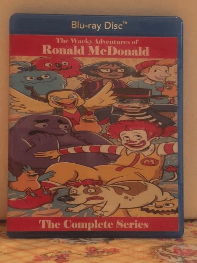 The Wacky Adventures Of Ronald Mcdonald The Complete Series On Blu Ray