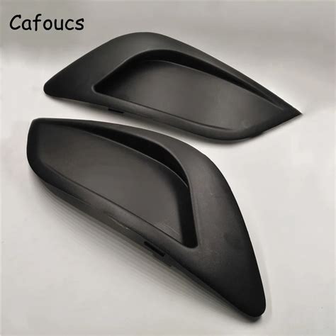 Cafoucs New Car Front Bumper Fog Light Lamp Cover Without Hole For Ford