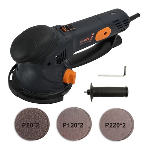 Maxxt Electric Random Orbital Sander Polisher With 6inch Backing Pad