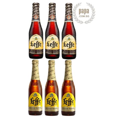 Leffe Sample Bundle Pack Deal Award Winning Belgian Abbey Ale Blonde Dark X Ml