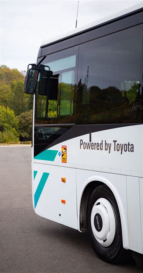 Converted Zero Tailpipe Emission Coaches With Toyota Hydrogen Fuel Cell