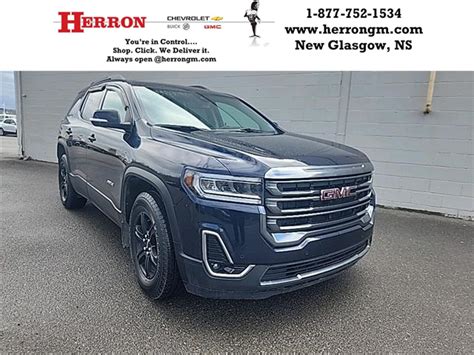 2021 Gmc Acadia At4 At 34995 For Sale In New Glasgow Herron Chevrolet Buick Gmc Ltd