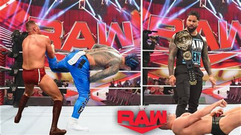 JEY USO Defeat GUNTHER Wins Intercontinental Championship At Monday