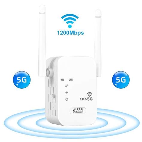 5 Ghz Sans Fil Wifi Extender Wi Fi Amplificateur 1200Mbps WiFi Répéteur