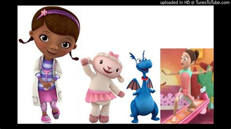 Doc Mcstuffins Lambie Stuffy And Surfer Girl Everybody In The Pool