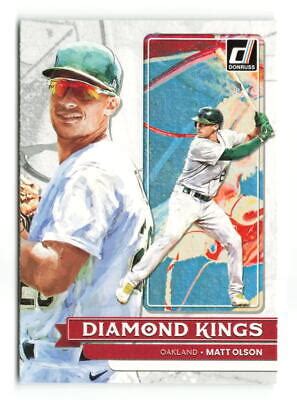 Donruss Matt Olson Diamond Kings Oakland Athletics Baseball