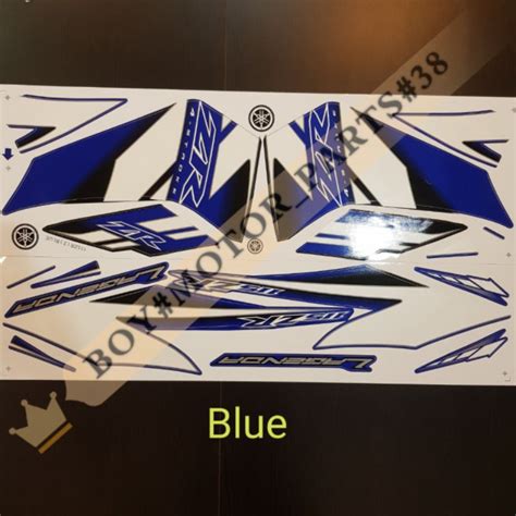 Yamaha Lagenda Zr Srl Zr Body Sticker Ready Stock