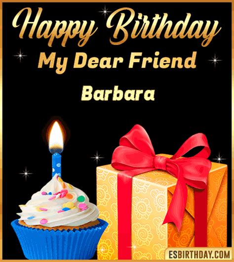 Happy Birthday Barbara  🎂 Images Animated Wishes【28 S】