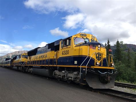 Alaska Railroad Denali Park Depot, Denali National Park, AK, Commuter ...