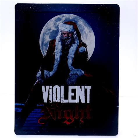 Violent Night 2022 Steelbook 4K UHD Blu Ray Universal 2023