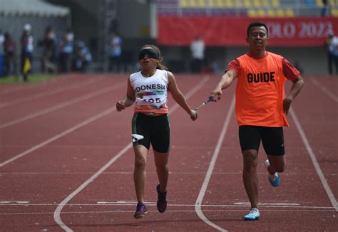 Asean Para Games Solo 2022 Para Atletik Indonesia Panen Medali Emas Di