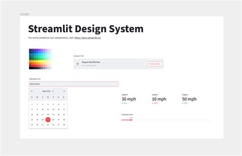 Streamlit Design System Figma Community