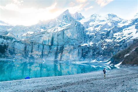 アルプスの高山に囲まれた神秘的な湖スイスの氷河地形エッシネン湖 渡邉克晃公式サイト 地学博士のサイエンス教室 グラニット