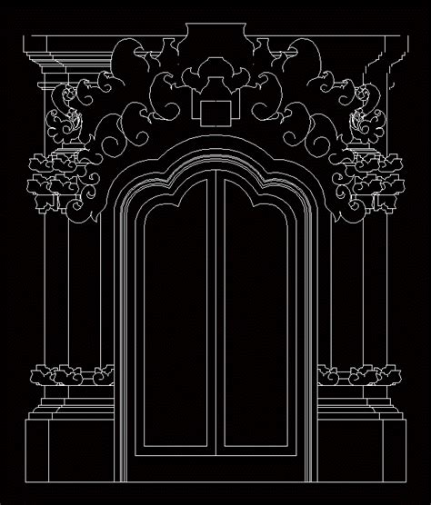 Glass Doors In AutoCAD | CAD library