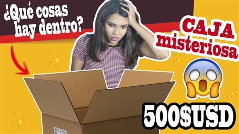 Compr Caja Misteriosa De Dolares No S Qu Hay Dentro Youtube