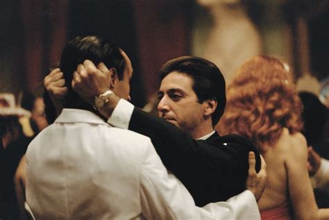 Michael Corleone Al Pacino And His Brother Fredo John Cazale The