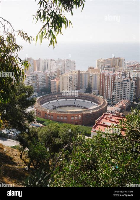 Plaza De Toros Bull Ring In Malaga Stock Photo Alamy