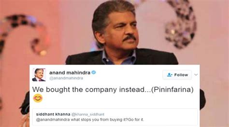 Anand Mahindras Response To Man Who Asked Him To Buy A Car Deserves A