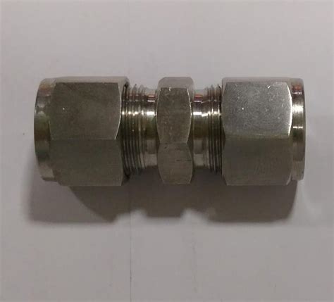 1inch Diameter 316 Stainless Steel Double Ferrule Union For Gas Pipe