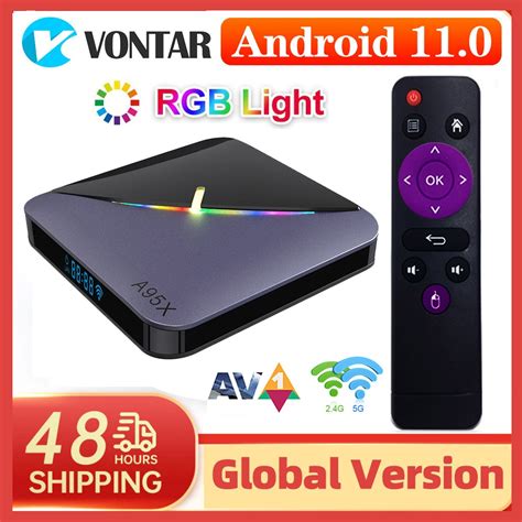 A X F Air Ii Rgb Smart Tv Box Amlogic S W Gb Gb Support Dual