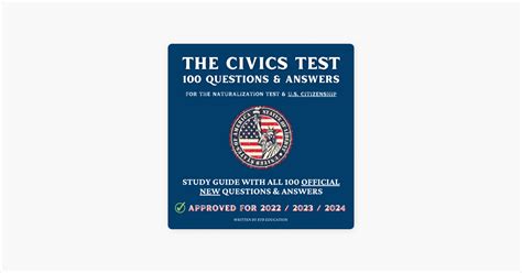 The Civics Test 100 Questions Answers For The Naturalization Test